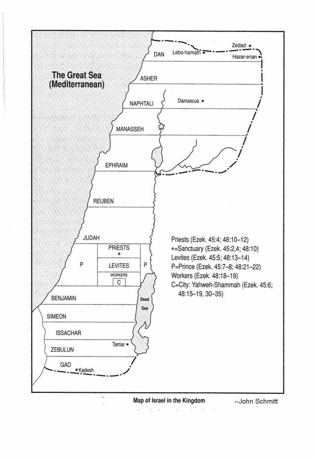 Ezekiel Chapter 41 To Chapter 48 Israel Enters The Kingdom Of God The 